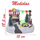 Decoração Cenário Natalino Musical Parque De Diversão Ilumina