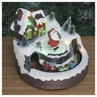 Decoração Cenário Natalino Segunda Linha Musical Papai Noel L