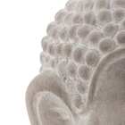 Decoração Concreto Buddha Cabeça Cinza Lyor