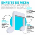 Decoração De Mesa Estante Prateleira Enfeite Tema Mini Nota M