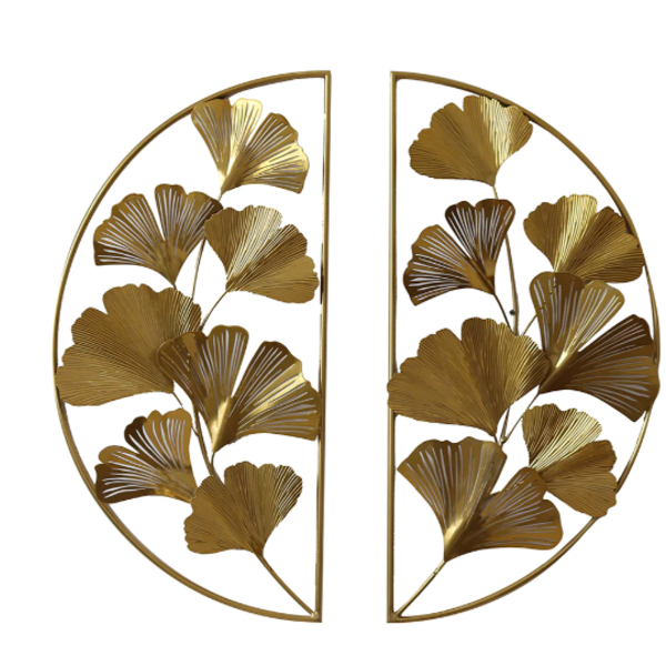 Decoração De Parede Duo Ginkgo Modali Design