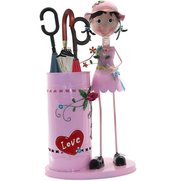 Decoração Enfeite Boneco Escultura De Metal Com Porta Guarda