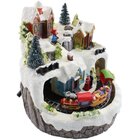 Decoração Enfeite Natal Resina Presépio Musical Natalino 20cm