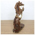 Decoração Escultura Cavalo Ornamental Estátua Resina 28cm