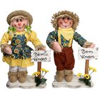 Decoração Espantalhos De Festa Junina Caipira Com Placa 50cm