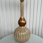 Decoração Mesa Sala Vaso Garrafa Alto Luxuoso Cobre Decor