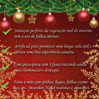 Decoração Natalina Com Pisca Pisca - Renas