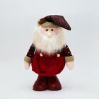 Decoração Papai Noel Natal Luxuoso Perna Ajustável 50/80cm