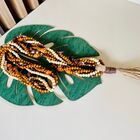 Decoração Para Mesa/  Colar De Mesa Grande - Maria - Marrom