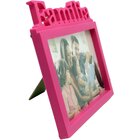 Decoração Porta Retrato De Mesa Rosa Enfeite Família 20x15cm