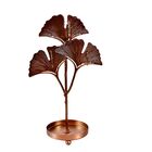 Decoração Quarto Enfeite Porta Joia Rose Gold Folha De Metal