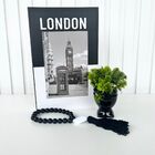 Decoração Quarto Livro Fake + Vaso Taça + Enfeite Colar