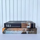 Decoração Sala Aparador Dupla Livro Fake Design Moderno