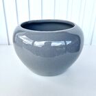 Decoração Sala Centro De Mesa Cinza Liso Lorance Moderno