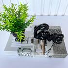 Decoração Sala Livro Fake + Vaso Taça + Enfeite Palavra Love