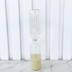 Decoração Sala Quarto Ampulheta Decorativa De Vidro Moderna