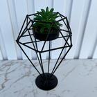 Decoração Sala Quarto Enfeite De Metal Aramado Pedestal