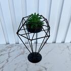 Decoração Sala Quarto Enfeite De Metal Aramado Pedestal