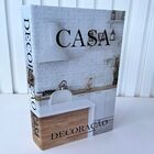 Decoração Sala Quarto Livro Caixa Fake Decoração Casa Decor