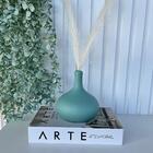 Decoração Sala Quarto Livro Fake + Vaso Garrafa Verde Decor