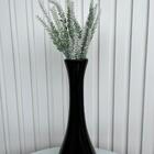 Decoração Sala Quarto Vaso Solitário Preto Moderno Decor