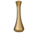 Decoração Vaso Solitário De Cerâmica Moderno Na Cor Dourada