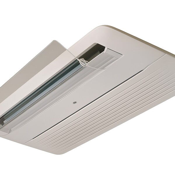 Defletor Desvio De Ar Condicionado Cassete K7 Acrílico 1 Via