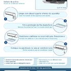 Defletor Desvio De Ar Condicionado Split Hi Wall Em Acrílico