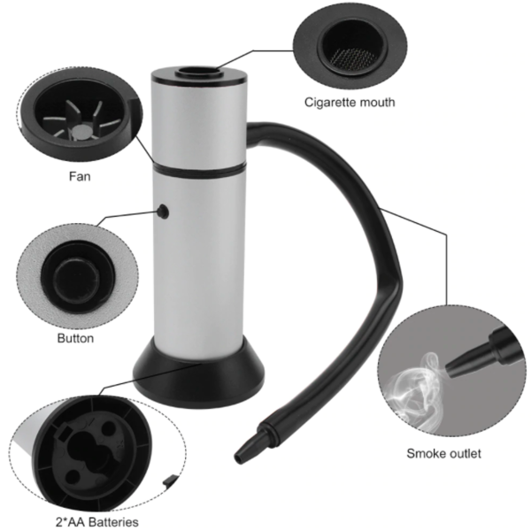 Defumador Caseiro Portátil -sabor Super P/ Bebidas Alimentos