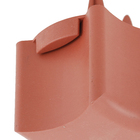 Delimitador Plástico Tijolinho 21x10cm Marrom