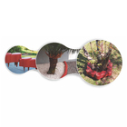 Delimitador Plástico Tijolinho Marrom