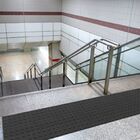 Demarcação Tátil Alerta Cinza 16 Peças 25cmx25cm Kapazi