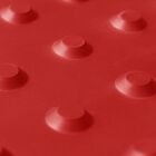 Demarcação Tátil Alerta Vermelho Unid 25cmx25cm Kapazi.