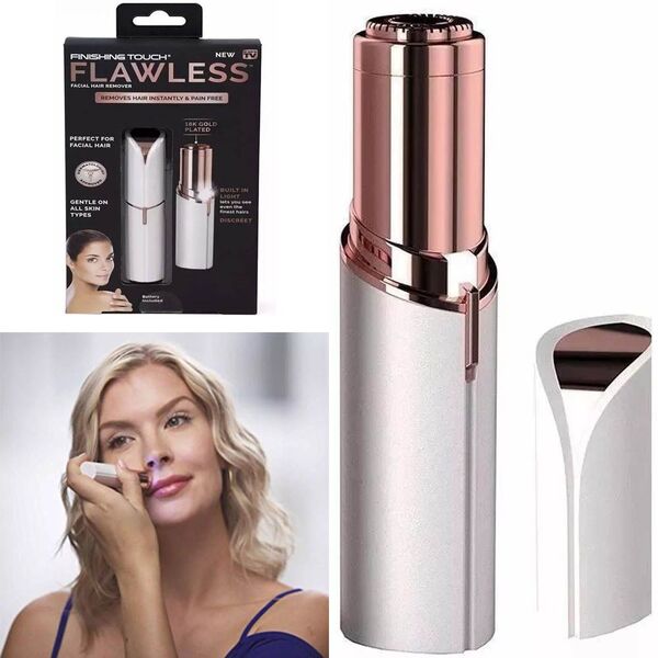 Depilador Batom Aparador De Pelos Facial Corporal Portatil (b