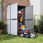 Depósito Galpão Externo 2360l Plástico Cinza Rimax