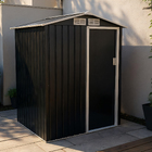 Depósito para Jardim Joan Metal Cinza Plicosa