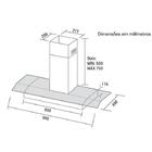 Depurador De Ar 90 Cm 3 Velocidades 105w Dv9pt Suggar