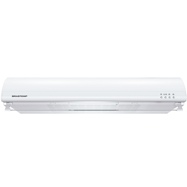 Depurador De Ar Brastemp 80 Cm Branco 5 E 6 Bocas Com Duplo F
