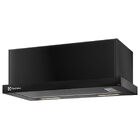 Depurador De Ar Electrolux 60cm Retrátil Preto Efficient Com