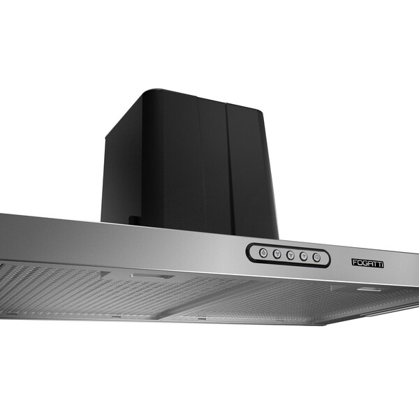 Depurador De Ar Fogatti Compat Slim Inox 90cm