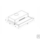 Depurador De Ar Inox Telescopio 60cm Tramontina 220v