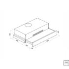 Depurador De Ar Inox Telescopio 60cm Tramontina 220v