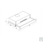 Depurador De Ar Inox Telescopio 60cm Tramontina 220v