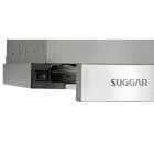 Depurador De Ar Suggar Slim De Embutir 80cm Inox 220v De82ix