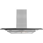 Depurador De Ar Vidrio 90 Cm 3 Velocidades 105w Inox Dv9ix Su
