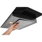 Depurador De Ar Vidrio 90 Cm 3 Velocidades 105w Inox Dv9ix Su