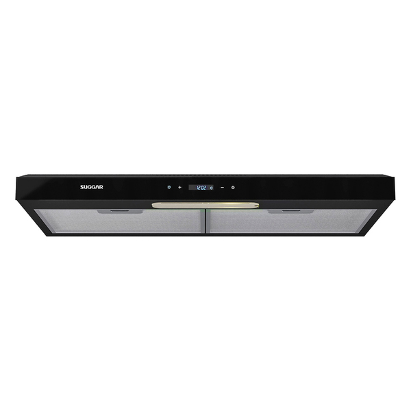 Depurador de Parede 60cm Preto 5 e 6 Bocas 127V (110V) Slim Touch DTH61PT Suggar