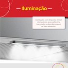 Depurador de Parede 75cm Slim Nardelli Inox