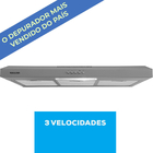 Depurador de Parede 80cm Prata 5 e 6 Bocas 220V Slim DPS182PR Suggar