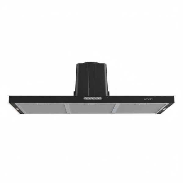 Depurador Fogatti Compact New Embutir Black 90 Cm
